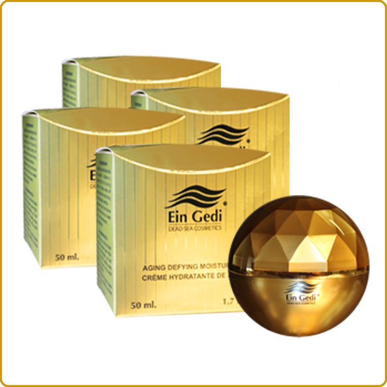 4 - Pack Gold Line Ein Gedi Beauty Products